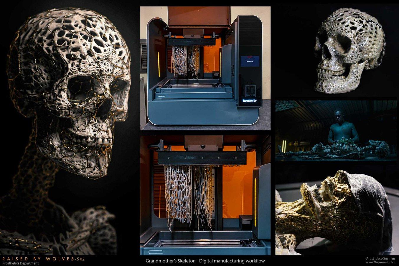 The Future of Props and Make-Up Effects: 3D Printing Large Props and Molds With 